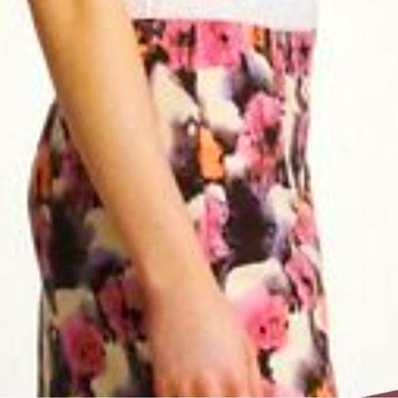 J. Crew Women’s Watercolor Potpourri Mini Skirt, Size 10 - Picture 2 of 6